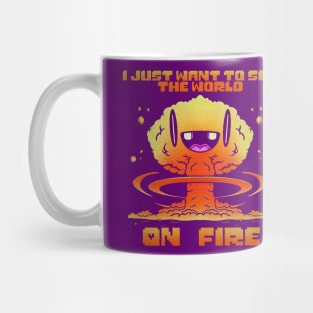 World On Fire Mug